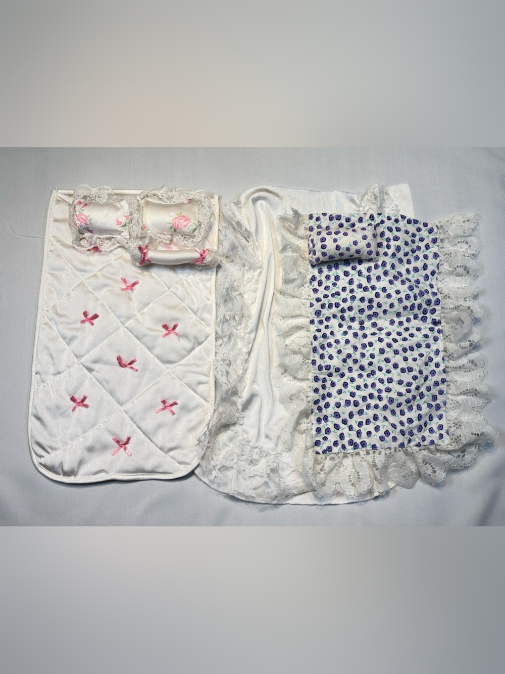 Vintage 1987 Barbie "Sweet Roses" Bedding Set ✨